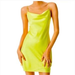 Alice + Olivia Harmony Mini Slip Dress